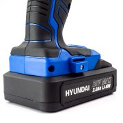 Hyundai HY2177 20V MAX 180Nm Cordless Impact Driver, 2Ah Li-Ion Battery